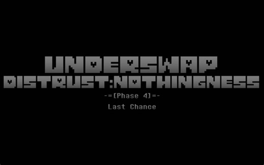 [distrust : nothingness] phase 4 : last chance ost-005