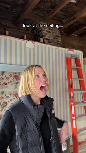 raising the roof...well the entryway ceiling for sure...we might gain an extra foot of height...