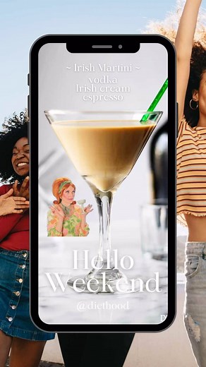 Irish Martini🍸 https://diethood.com/irish-martini/ INGREDIENTS Take a standard 2-ounce shot glass and measure out the ingredients 1 to 2 ounces Vodka 2 ounces Irish Cream 4 ounces prepared cold espresso DIRECTIONS Combine all ingredients in a martini shaker; shake until well combined. Strain into chilled martini glasses. Serve. | Diethood