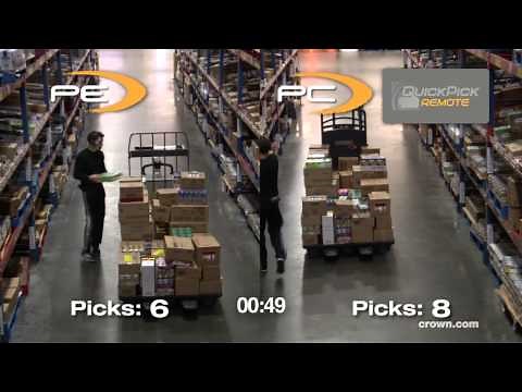 Crown’s QuickPick® Remote Saves Time with Every Pick