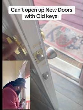 How to change a door lock #singer #voiceeffects #motivation