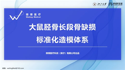 大鼠胫骨长段骨缺损标准化造模