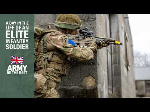 A Day in the Life of an Elite Infantry Soldier | British Army