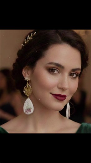 POV: encuentras los pendientes perfectos para tu evento ✨ Exclusivos · Artesanales · Pintados a mano ¿Te los harías para tu boda? 🤍 #PendientesEspeciales #Barbarina #Novias2026