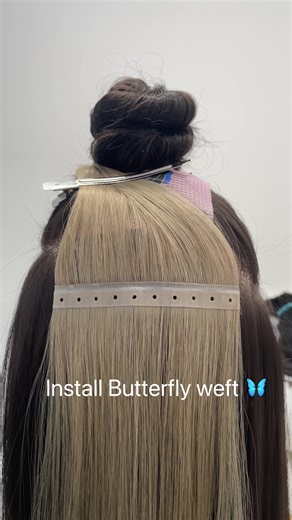 Butterfly Weft Install: Seamless, No Glue/Beads