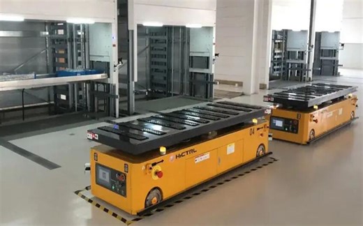 AGV小车工作原理、特点及结构组成