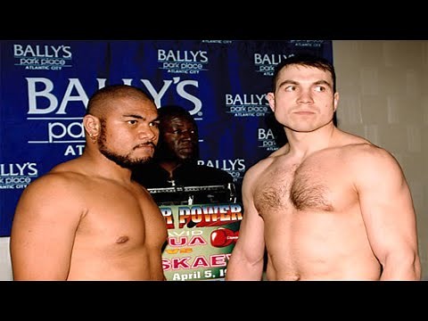 David Tua vs Oleg Maskaev - Highlights (Tua KNOCKS OUT Maskaev)