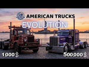 Semi Trucks Evolution 1953–Present | The Backbone of American Highways