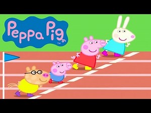 Fun Play Peppa Pig: Sports Day - Adventure Games featuring Peppa and George - Cartoons Kids Videos