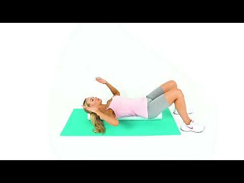 Foam Roller Pec Stretch Exercise