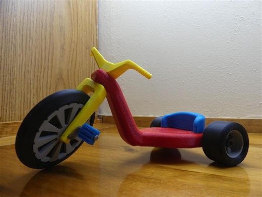 Big Wheel Inspired Fully Working Model - Etsy UK
