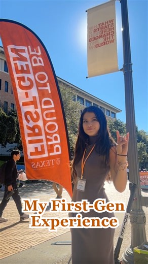 15K views · 292 reactions | Happy First-Gen Celebration Day from UT! We're so grateful for our first-generation students like Giorgy. They truly are paving the way, and we couldn't be prouder! 落李 | The University of Texas at Austin | Facebook