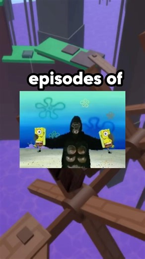 The Scariest SpongeBob Episode Ever?! 😳🦍 #shorts #roblox #relatable