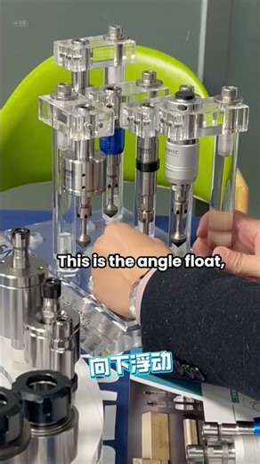 Product Introduction of Floating Deburring Tool Holders #machine #holerepair #cnc