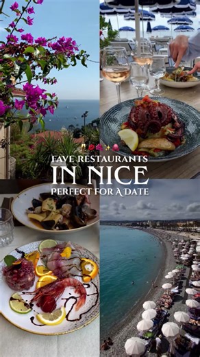 Top romantic and scenic restaurants in Nice for your next meal