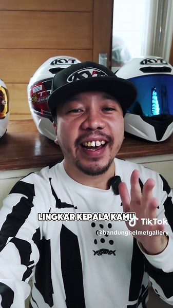 Perbedaan Ukuran Shell KYT TT Revo di Bandung