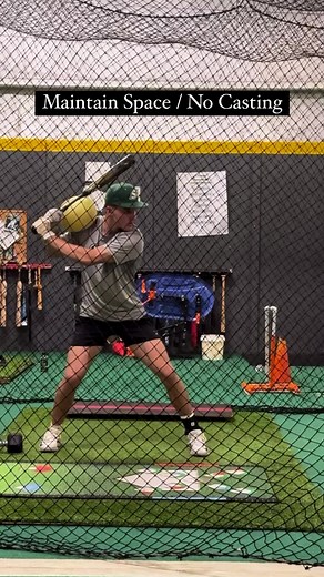 34K views · 204 reactions | Connection Ball Drill Working to maintain space in launch with no casting of the barrel. The direction the connection ball comes off the body tells the story!! #hittingdrills #baseballtips #hittingtechnique | hitting_done_right_hdr | Facebook