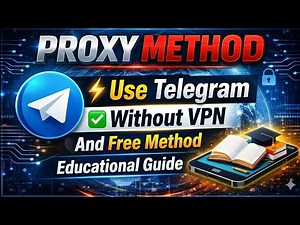 All Countries Proxy Method Explained 🌐 | Use Telegram Without VPN Beginner Friendly Tutorial