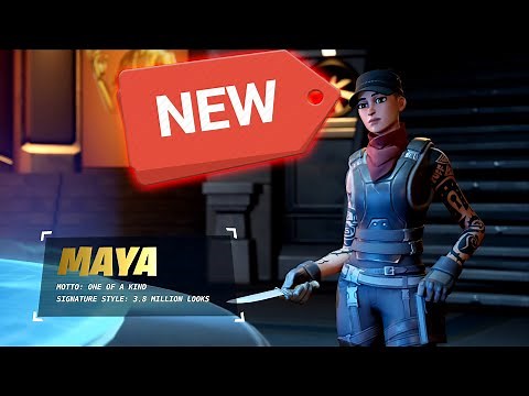 Fortnite Maya All Styles & Options (New Customizable Skin)