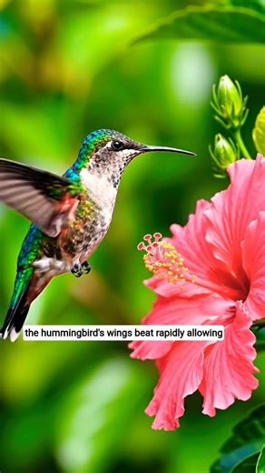 Hummingbird Hovering 🐦 | Nature’s Tiny Helicopter fact mind