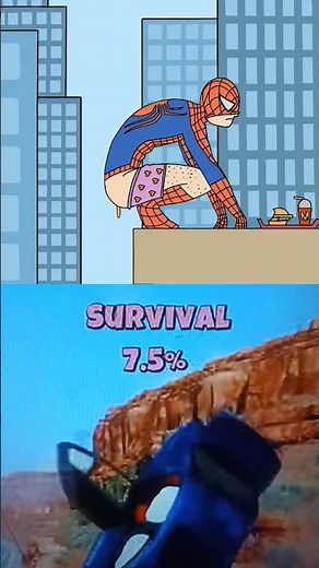 spiderman no way toilet💩🤡 #spiderman #funny