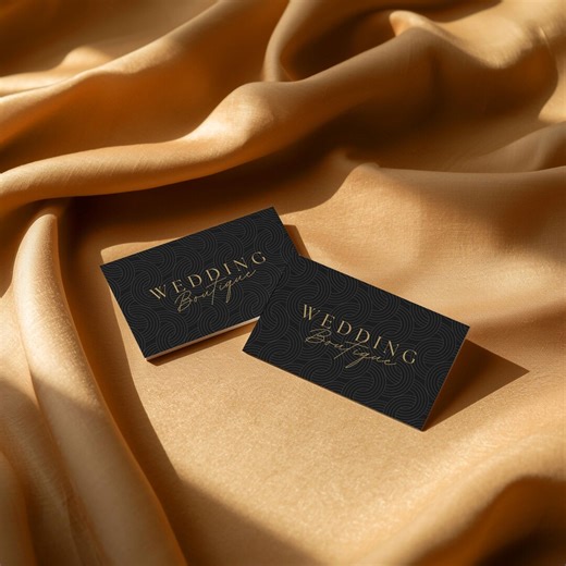 Elegant Calling Cards, Editable Canva Visiting Card Design, Minimalist Business Card Template, Chic Modern Contact Card - Etsy