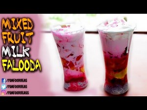Mixed-fruit Falooda Recipe | Royal Falooda | Home made | Food Ideas