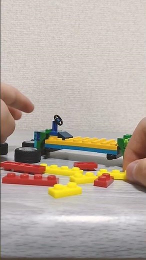 LEGOブロックでカラフルな車を自作しました！ #lego #レゴ #ブロック #レゴブロック #作ってみた #車 #legocar