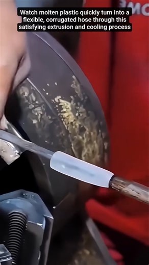 Making Corrugated Plastic Hose