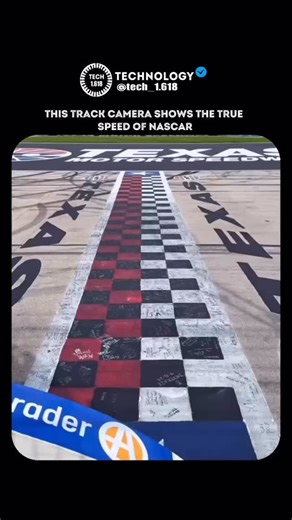 TECHNOLOGY on Instagram: "This high-speed tracking camera captures NASCAR exactly as it really is — raw, violent, and unbelievably fast. Instead of relying on wide shots or slow pans, the system locks onto the car and matches its movement with pinpoint precision, revealing the insane acceleration, razor-edge lines, and real forces drivers fight every single lap. It’s the closest you can get to feeling the speed from the trackside without being inside the car yourself. No slowdowns, no smoothing 