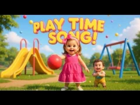 Play Time Song for Kids | Fun Playground Nursery Rhyme | Toddler Playtime Song