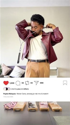 Dengan Molan Cano, pelbagai warna & style ada, senang je nak match ikut mood atau hari ni! 💖