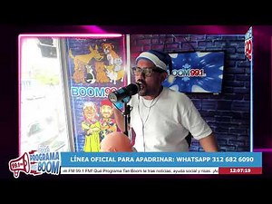 EN VIVO BOOM FM 🐾 QUE PROGRAMA TAN BOOM 🔵 3 OCTUBRE 2025 ➡️ BOOM FM 99.1