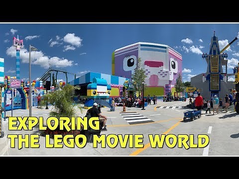 Exploring The Lego Movie World at Legoland Florida Resort