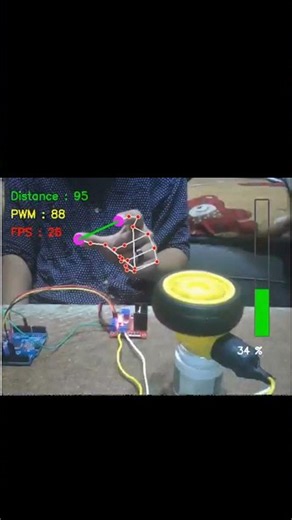 Controlling Arduino with Hand Gestures & Python