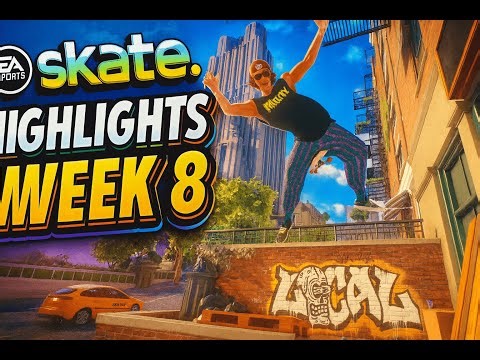 This Looks Too Real to Be a Game… | EA skate. Highlights - Week 8