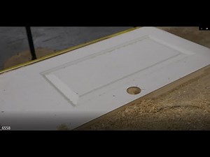 Live Door Making Demonstration on a CNC Router | Making a Door