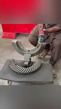 🔧 Broken Differential Gear Repair | Amazing Ring & Pinion Gear Restoration Process ⚙️🔥