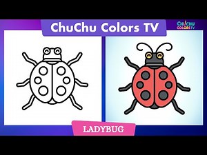 Draw a LADYBUG Easily | Beginner-Friendly Insect Drawing