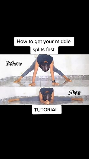 How to Achieve Middle Splits Fast: Flexibility Tutorial