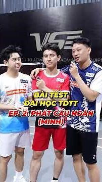 Short Serve Challenge with Duong Minh ??? #vnb #badminton #badminton #shortsvideo #shorts
