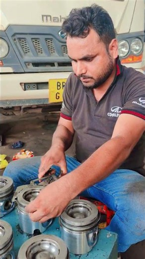 Mahindra bs4Engine Piston Ring Fitment | Step by Step Piston Ring Installation