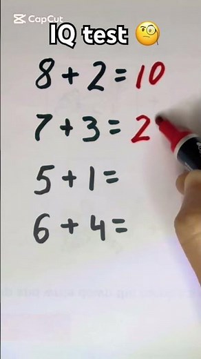IQ test 🧐 #maths #geniune #iqtest