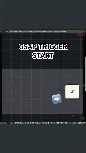 GSAP ScrollTrigger: How Start Works