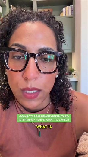 Going to a marriage green card interview? This interview is not about perfection. It is about honesty. Consistency. And your real relationship. Many couples walk in nervous because they do not know what to expect. That uncertainty creates fear and second guessing. Preparation makes a difference. Understanding the process gives you confidence. Before your interview, make sure you are informed. DM us to talk through what to expect. #greencard #immigrationlawyer #Immigration2026 #USCIS