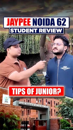 Jaypee 3rd Year Student Review 🎓 | Study Tips for Freshers, 💼🔥 #jaypee #collegetips #shorts