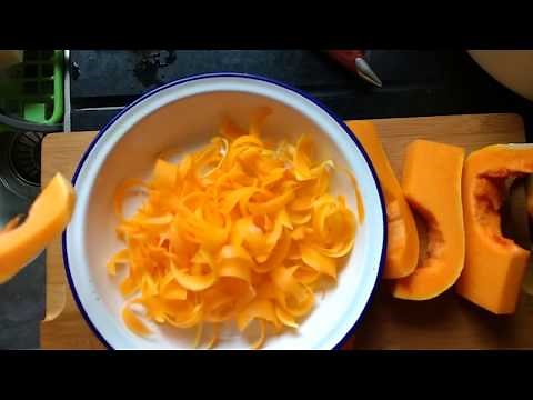 How to Easily Cut and Shred KALABASA | Butternut squash