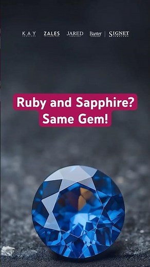 The Hidden Link Between Rubies and Sapphires! 😲 #Rubies #Sapphires #Gemstones