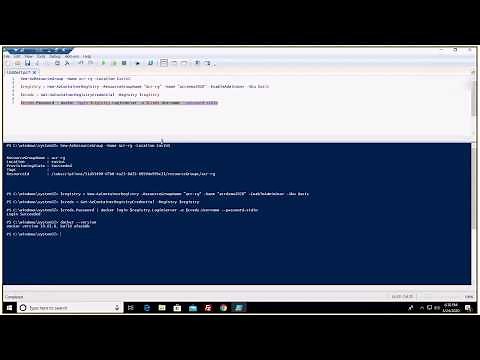 Azure Container Registry : Demo