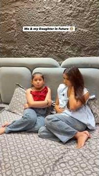 Me my daughter in Future 👧🏼 #shorts #sejalgabashorts #ytshorts - YouTube